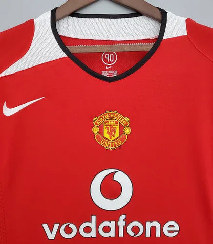 Manchester United 2004/2006 Home Retro Long Sleeve