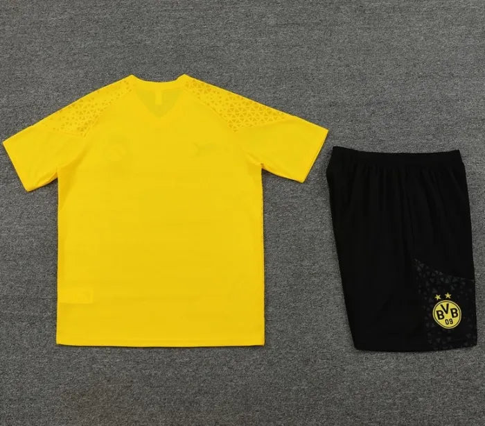 Dortmund 2023/2024 Short Sleeve/Shorts Tracksuit Yellow