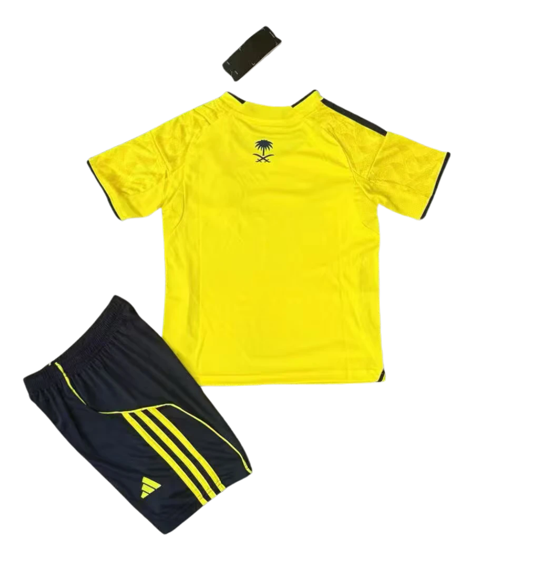 Al-Nassr FC 2024/2025 Heimset (Erwachsene und Kinder)