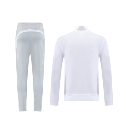 Real Madrid 2025/2026 Jacket Tracksuit White