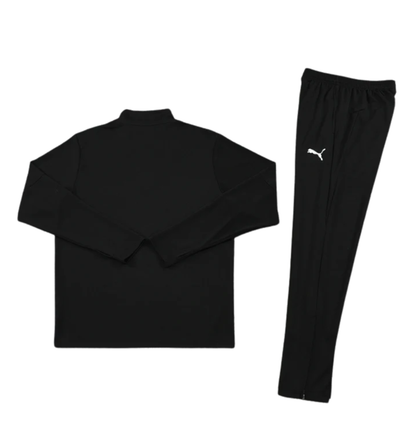 Manchester City 2025/2026 1/4 Zipper Tracksuit Black