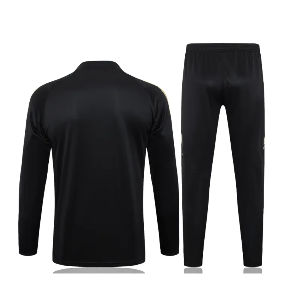 Survêtement zippé 1/4 Real Madrid 2024/2025 Blanc