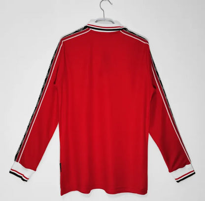 Manchester United 1998/1999 Home Retro Long Sleeve