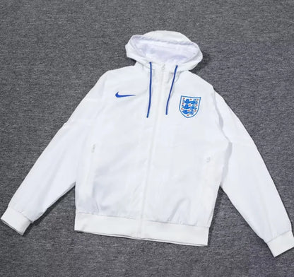 England 2024 Windbreaker White