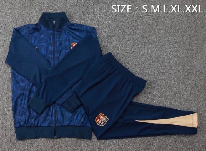 Barcelona 2024/2025 Jacket Tracksuit Blue