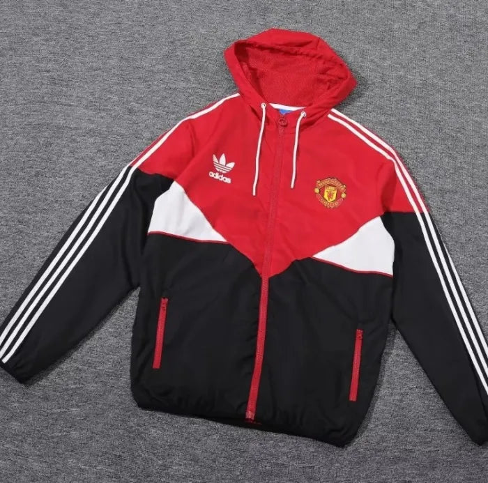 Manchester United 2023/2024 Windbreaker Red/Black