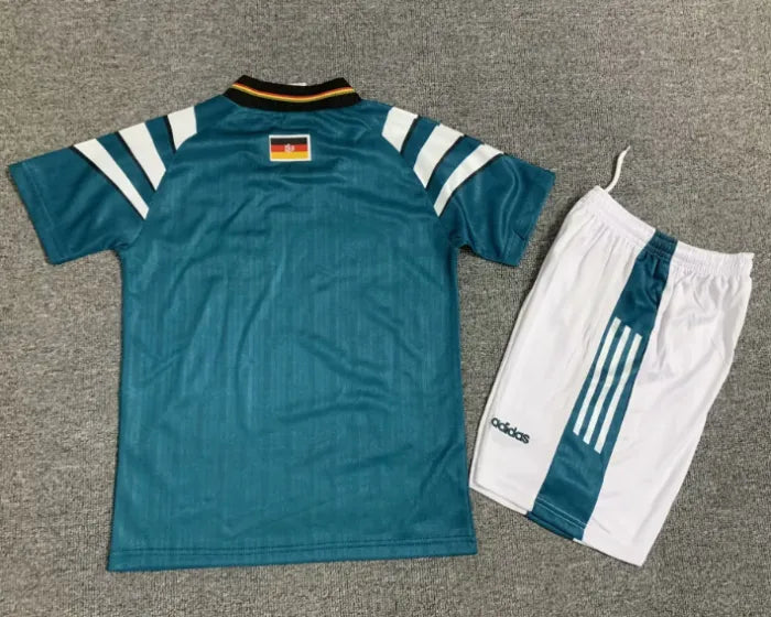 Germany 1996 Away Retro Set Kids