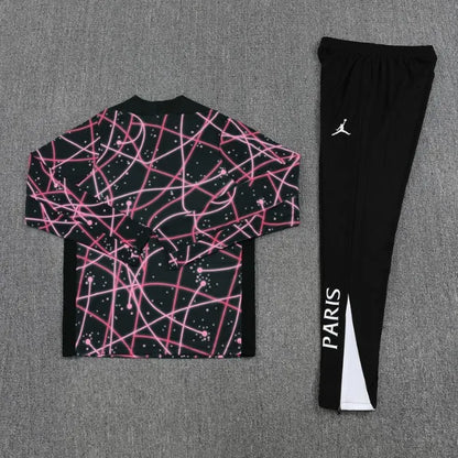 Survêtement PSG 2024/2025 1/4 Zip Noir
