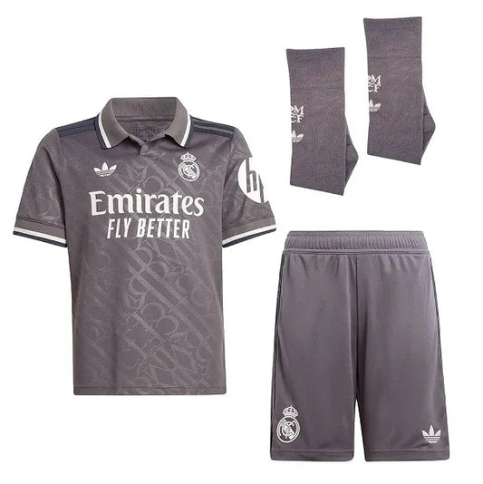 Real Madrid 2024/2025 Third Set (Adults and Kids)