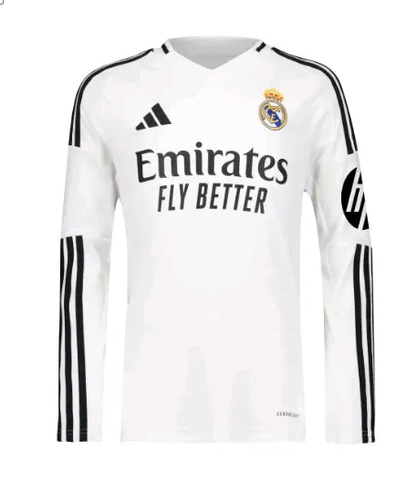 Real Madrid 2024/2025 Home Long Sleeve