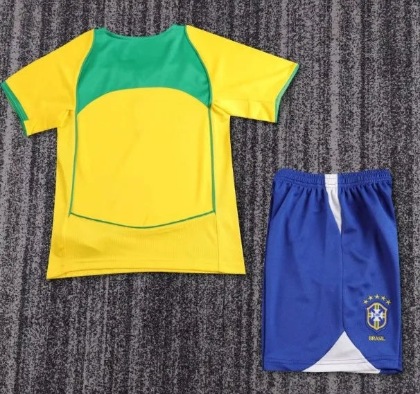 Brazil 2004 Home Retro Set Kids