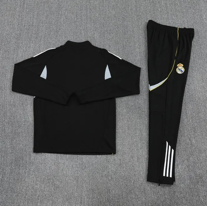 Survêtement zippé 1/4 Real Madrid 2024/2025 Blanc