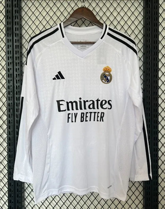 Real Madrid 2024/2025 Home Long Sleeve