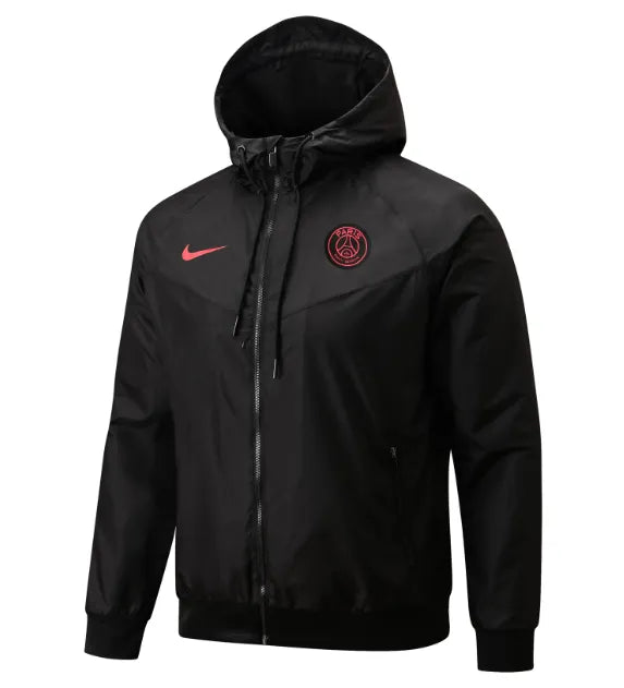 PSG 2022/2023 Windbreaker Black/Red