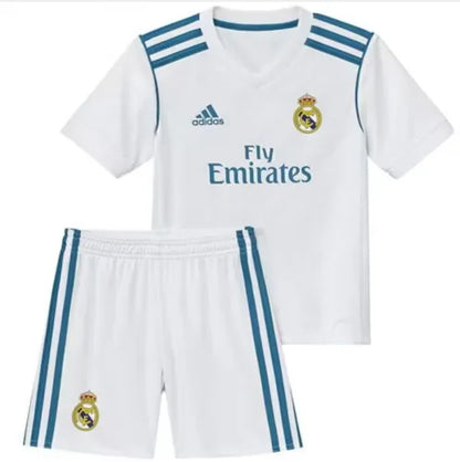 Real Madrid 2017/2018 Home Set Kids