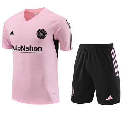 Inter Miami 2023 Short Sleeve/Shorts Tracksuit Pink