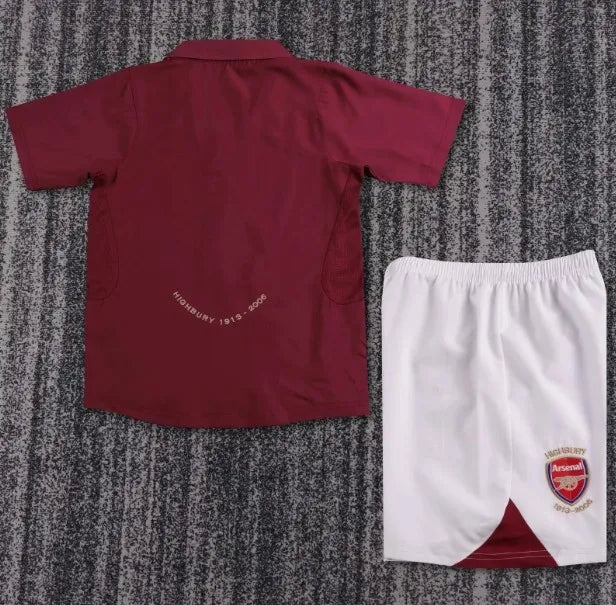 Arsenal 2005/2006 Home Retro Set Kids