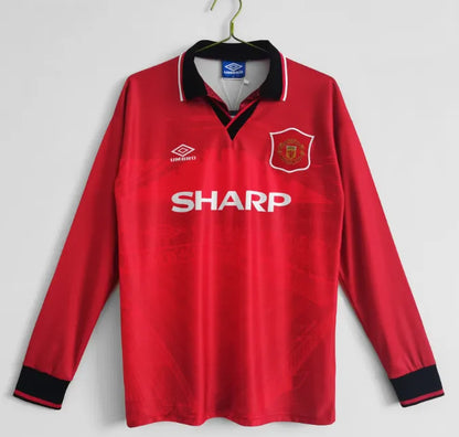 Manchester United 1994/1995 Home Retro Long Sleeve