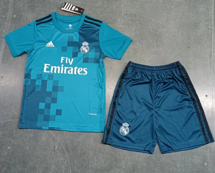 Real Madrid 2017/2018 Third Set Kids