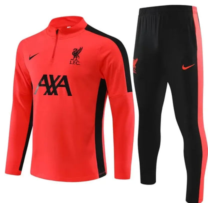 Liverpool 2023/2024 1/4 Zipper Tracksuit Red