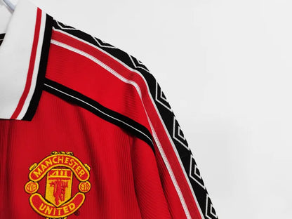 Manchester United 1998/1999 Home Retro Long Sleeve