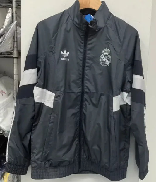 Real Madrid 2024/2025 Windbreaker Black