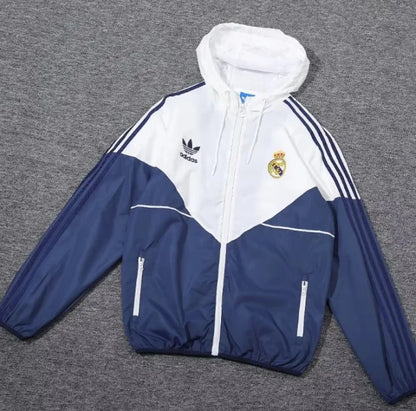 Real Madrid 2023/2024 Windbreaker Blue