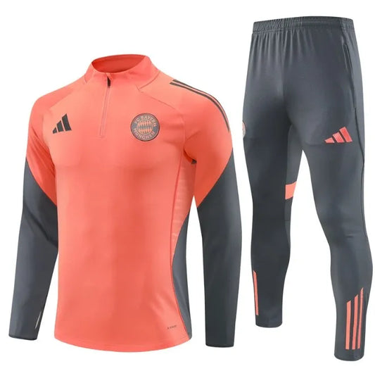 Survêtement zippé 1/4 Bayern Munich 2024/2025 Noir