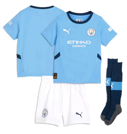 Manchester City 2024/2025 Home Set (Adults and Kids)