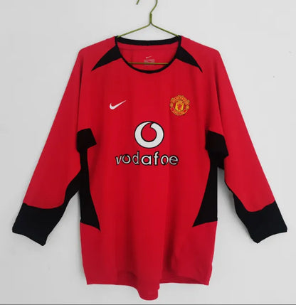 Manchester United 2003/2004 Home Retro Long Sleeve