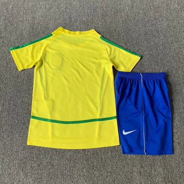 Brazil 2002 Home Retro Set Kids