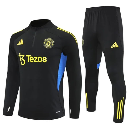 Survêtement zippé 1/4 Manchester United 2024/2025 Vert