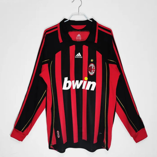 AC Milan 2006/2007 Home Retro Long Sleeve