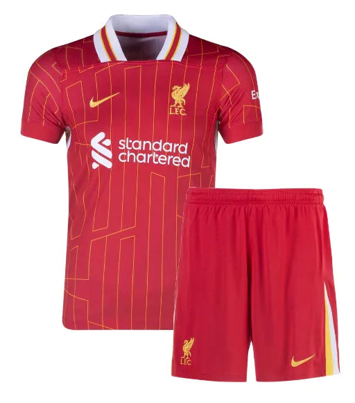 Liverpool 2024/2025 Home Set (Adults and Kids)