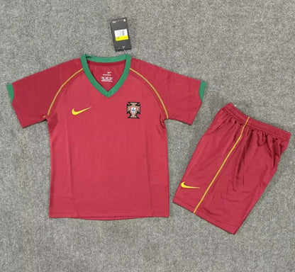 Portugal 2006 Home Retro Set Kids