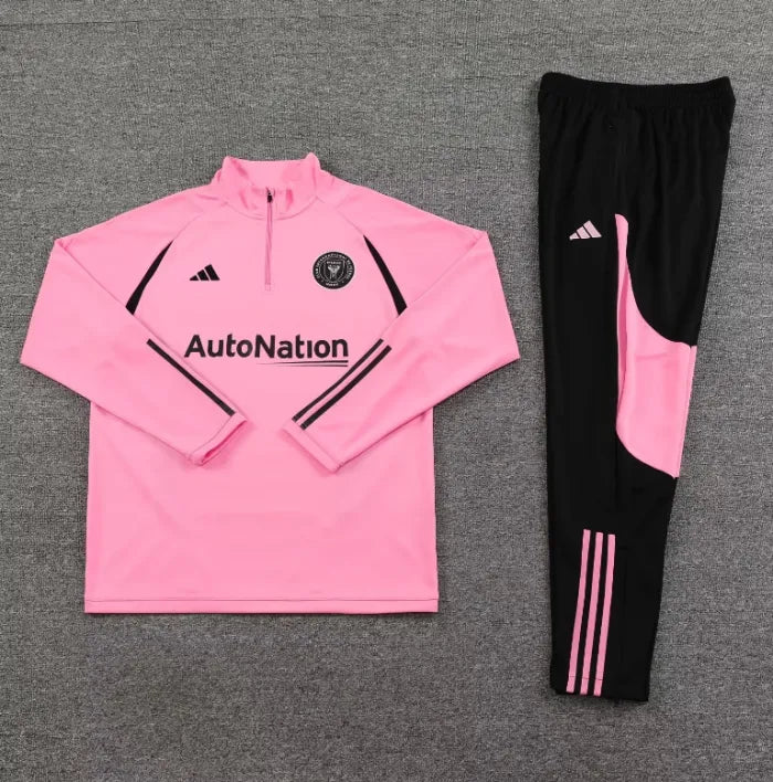 Inter Miami 2023 1/4 Zipper Tracksuit Pink