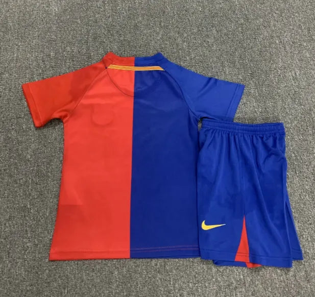 Barcelona 2008/2009 Home Retro Set Kids