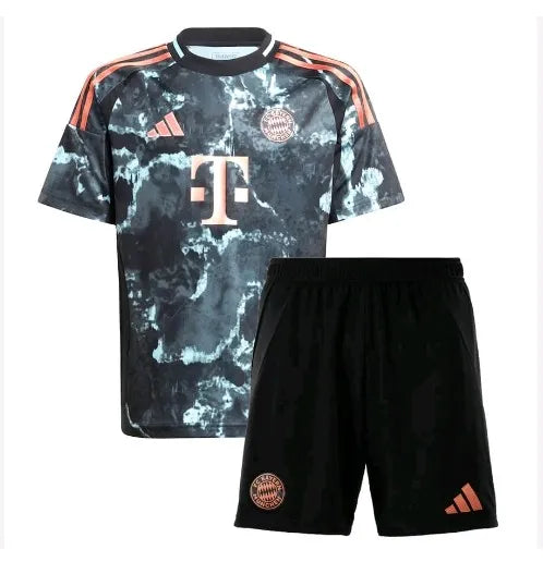 Bayern Munich 2024/2025 Away Set (Adults and Kids)