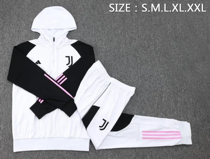 Juventus 2023/2024 Hooded Tracksuit White