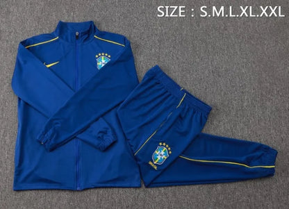 Brazil 2024/2025 Jacket Tracksuit Blue