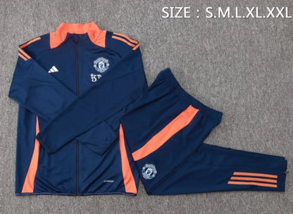 Manchester United 2024/2025 Jacket Tracksuit Blue