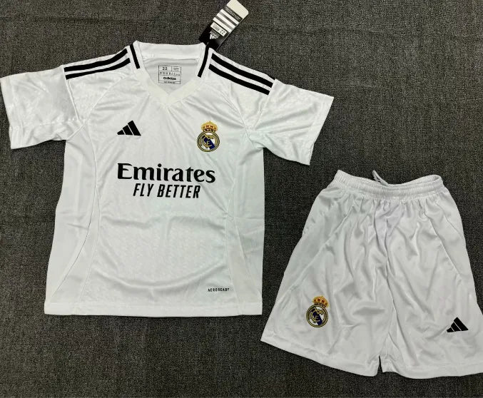 Real Madrid 2024/2025 Home Set (Adults and Kids)