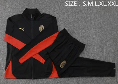 AC Milan 2024/2025 Jacket Tracksuit Black