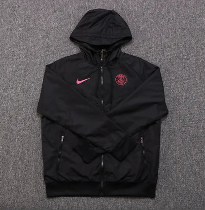 PSG 2022/2023 Windbreaker Black/Red