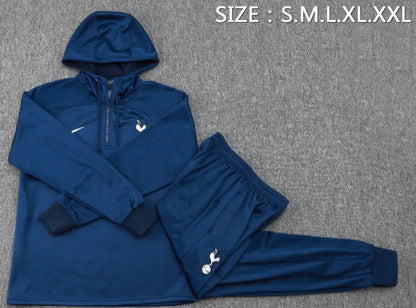 Tottenham Hotspur 2023/2024 Hooded Tracksuit Blue