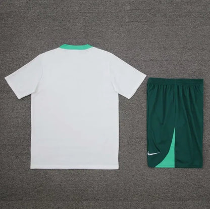 Portugal 2024 Short Sleeve/Shorts Tracksuit White