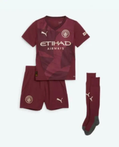 Manchester City 2024/2025 Third Set (Adults and Kids)