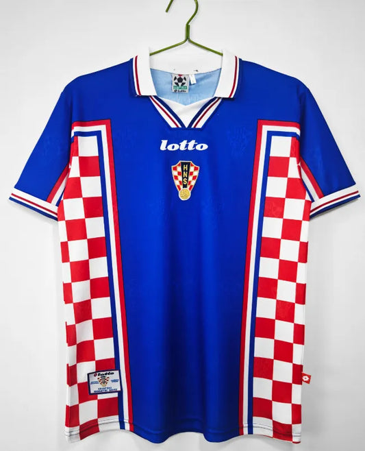 Croatia 1998 Away Retro