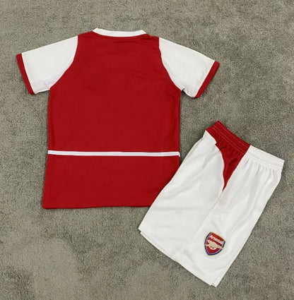 Arsenal 2002/2003 Heim-Retroset für Kinder