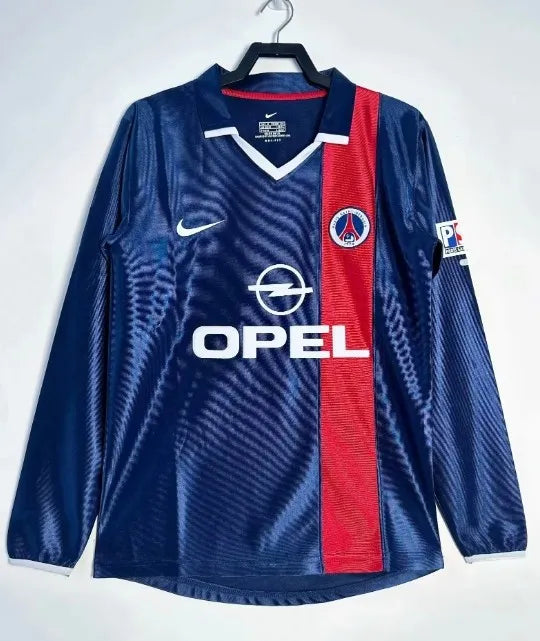 PSG 2001/2002 Home Retro Long Sleeve